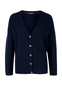s.Oliver RED LABEL, Damen Strickjacke, Nachtblau