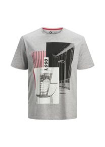 Jack & Jones JACK & JONES, Herren T-shirt, Graumeliert / Mischfarben