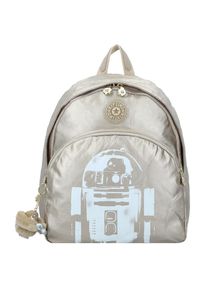 Kipling, Damen Rucksack 'D Paola' 33 cm, Hellblau / Gold