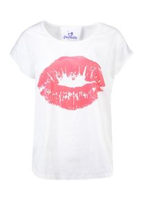 gwynedds, Damen Shirt 'Milly the Shirt', Pink / Wei&szlig;