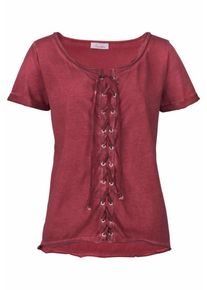 Aniston, Damen T-Shirt, Weinrot