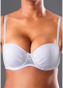 Lascana, Damen Multiway-Push-up-BH, Weiß