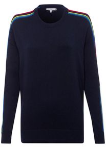 Tommy Hilfiger, Damen Pullover 'Jaclyn', Nachtblau / Mischfarben