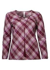 sheego Casual, Damen Tunika, Grau / Lila / Beere