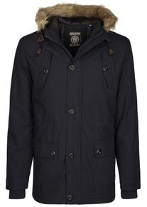 Soulstar, Herren Parka, Ultramarinblau