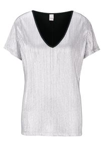 Heine, Damen Shirt, Silber