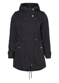JUNAROSE, Damen Parka, Schwarz