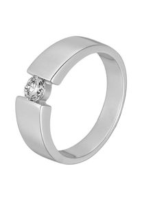 Christ, Damen Ring 'Solitaire', Silber
