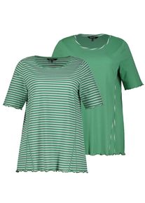 Ulla Popken, Damen Shirt, Grün