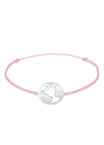 Elli, Damen Armband, Rosa / Silber