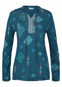 Cheer, Damen Tunikashirt, Petrol