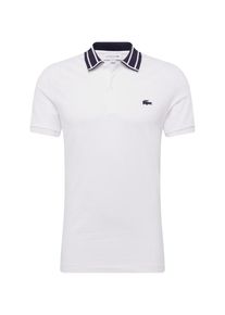Lacoste, Herren Poloshirt 'CHEMISE COL BORD-COTES MA', Weiß