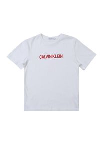 Calvin Klein Jeans, Mädchen Shirt, Rot / Weiß