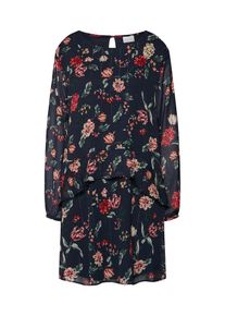 Vila, Damen Kleid, Navy / Mischfarben