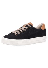 Paul Green, Damen Sneaker, Kobaltblau / Braun