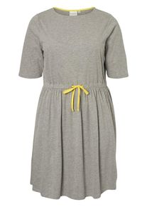 JUNAROSE, Damen Kleid, Graumeliert
