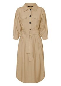 Pieces, Damen Kleid, Sand
