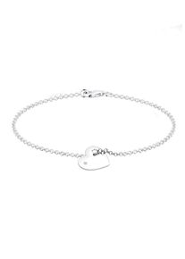 Diamore, Damen Armband, Wei&szlig;