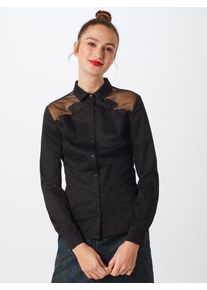Guess, Damen Bluse, Schwarz