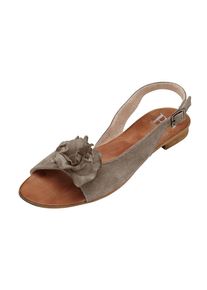 Heine, Damen Sandalette, Brokat