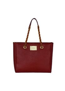 Silvio Tossi, Damen Handtasche, Karminrot