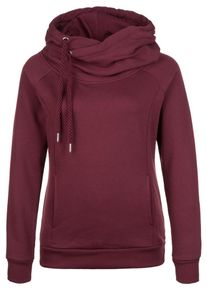 Urban Classics, Damen Hoodie, Dunkelrot