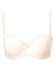 Lascana, Damen Multiway-Push-up mit abnehmbaren normalen und transparenten Trägern, Weiß