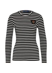 Polo Ralph Lauren, Damen Pullover, Schwarz / Offwhite