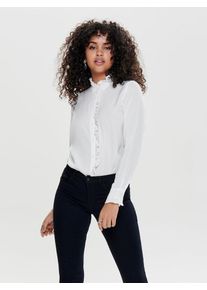 Only, Damen Bluse, Weiß