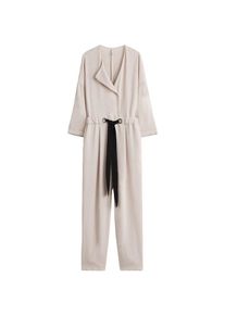 Mango, Damen Overall 'Amelio', Nude / Schwarz