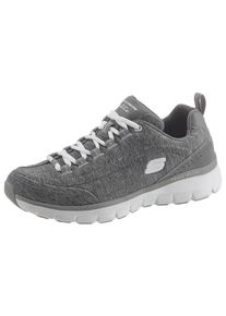 Skechers, Damen Sneaker, Graumeliert / Wei&szlig;