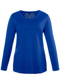 Ulla Popken, Damen Shirt, Blau