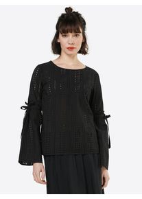 Vila, Damen Bluse 'LOUELLA', Schwarz
