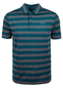 Under Armour, Herren Golfpolo 'Playoff', Petrol / Orange