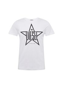 Diesel, Herren Shirt 'T-DIEGO-YH HEMD', Schwarz / Weiß