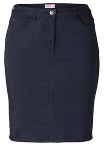 sheego Casual, Damen Basic Webrock, Marine