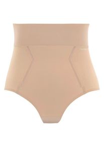 Calvin Klein, Damen String, Hellbeige / Perlwei&szlig;