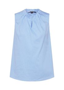 comma, Damen Bluse, Blau