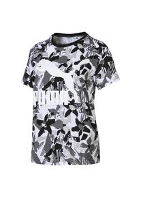 Puma, Damen T-Shirt, Grau / Dunkelgrau / Schwarz / Wei&szlig;