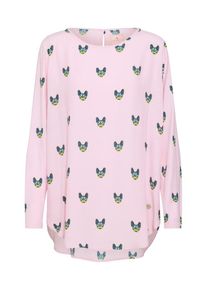 LIEBLINGSSTÜCK LIEBLINGSSTÜCK, Damen Shirt 'RaquelL', Blau / Rosa
