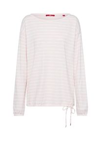 s.Oliver RED LABEL, Damen Shirt, Rosa / Weiß