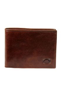 The Bridge, Herren Story Uomo Geldbörse Leder 13 cm, Kastanienbraun