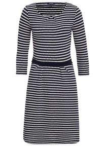 More & More MORE & MORE, Damen Jerseykleid, marine/weiß, Marine / Weiß
