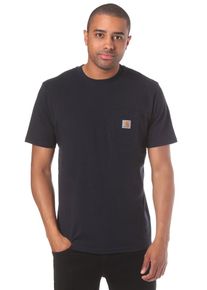 Carhartt Work In Progress Carhartt WIP, Herren Pocket T-Shirt, Dunkelblau