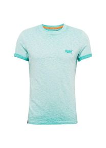 Superdry, Herren Shirt 'Low Roller', Aqua