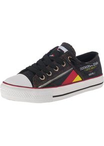Dockers by Gerli, Sneakers Low, Schwarz / Wei&szlig;