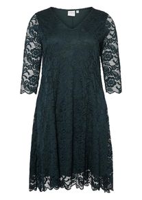 JUNAROSE, Damen Kleid, Dunkelgrün