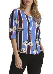 BETTY & CO Betty & Co, Damen Bluse, Royalblau / Grasgrün / Hellrot / Schwarz / Weiß
