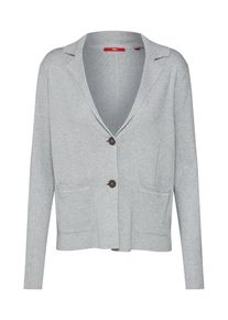 s.Oliver RED LABEL, Damen Strickjacke, Graumeliert