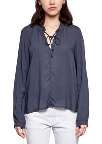Q/S Designed By, Damen Bluse, Violettblau